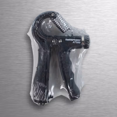 TaffSPORT Spring Hand Grip Finger Power Exercise 5-60kg with Counter - AT560 - Black — gambar 5