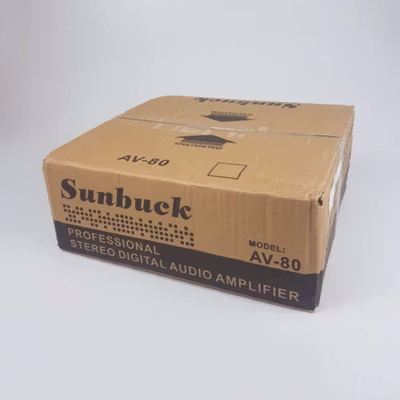 Sunbuck Audio Amplifier Bluetooth EQ Karaoke FM Radio 200W - AV-80 - Black — gambar 5