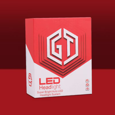 HAOSJ Lampu Depan Mobil LED ZES 12000LM 55W H11 2 PCS 6000K/Pure White - K5 - Red — gambar 5
