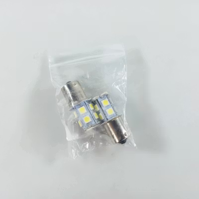 Lampu Rem Mobil LED Stop Lamp 1156 13 SMD 5050 Cool White 5W 2 PCS - White — gambar 5