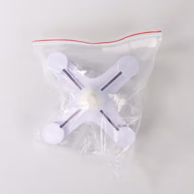 TaffLED Fitting Lampu Bohlam Studio LED Minimalis Cabang 4 E27 220V - HU-400 - White — gambar 5
