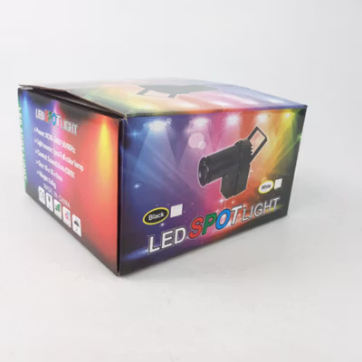 Illumsolid Lampu Sorot LED Spotlight RGB EU Plug DMX512 240V 30W - YS-P01 - Black — gambar 5