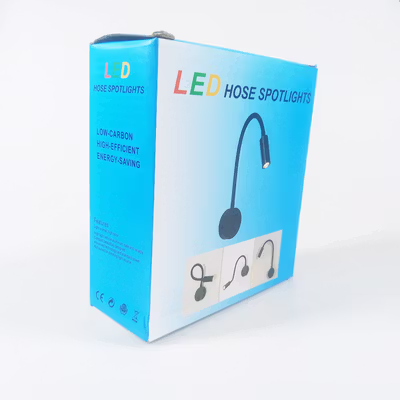 LEDSONLINE Lampu Baca LED Reading Lamp Warm White 3W with Switch - LED10 - Black — gambar 5