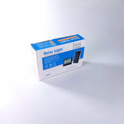 OOBEST Lampu Dinding Solar Sensor Cahaya Waterproof 100 LED Cool White - OB100 - Black — gambar 5