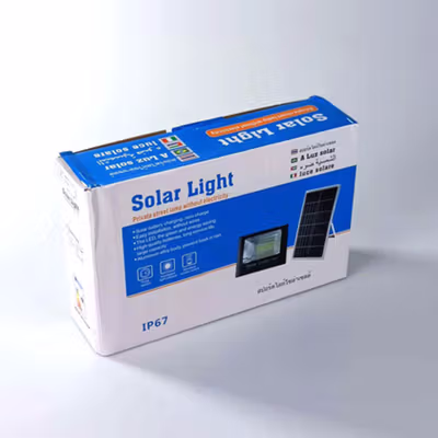 OOBEST Lampu Hias Dinding Outdoor Solar Sensor IP67 Cool White 60W - OB144 - Black — gambar 5