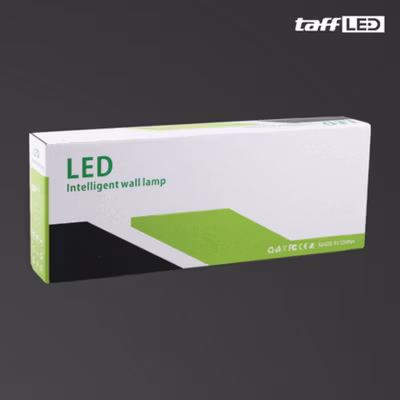 TaffLED Lampu Dinding Hias Rumah LED Corridor Light 6W Warm White - F0011 - White — gambar 5