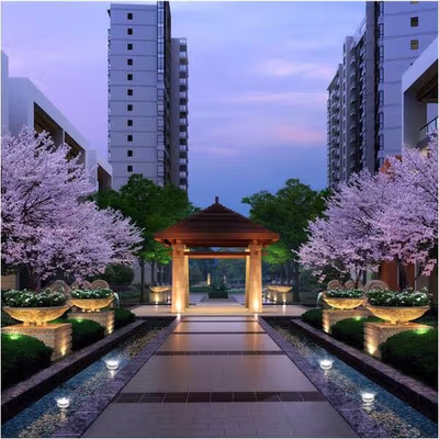TaffLED Lampu Taman Hias Tanam Ground Light Solar IP65 8 LED - CL-022 - White — gambar 5