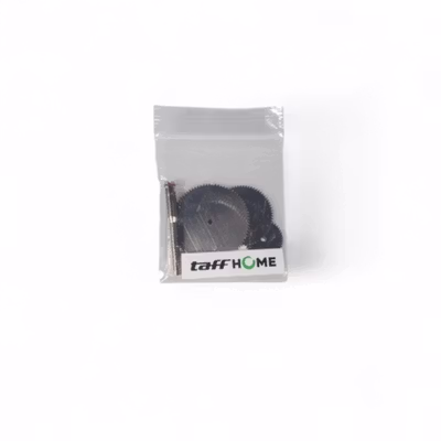 TaffHOME Kepala Gergaji Wheel 5 PCS with 1 Mandrel for Dremel Rotary - BK02 - Silver — gambar 5
