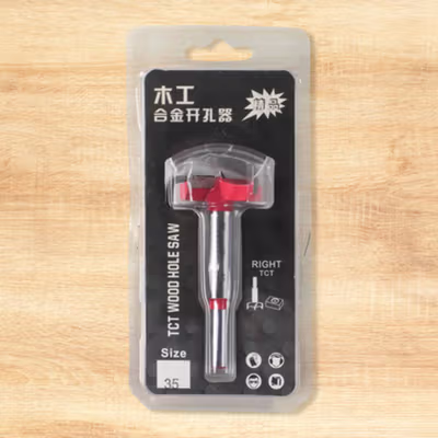 Taffware Mata Bor Forstner Auger Drill Bit Wooden Tool 35mm - DIN-7483 - No Color — gambar 5