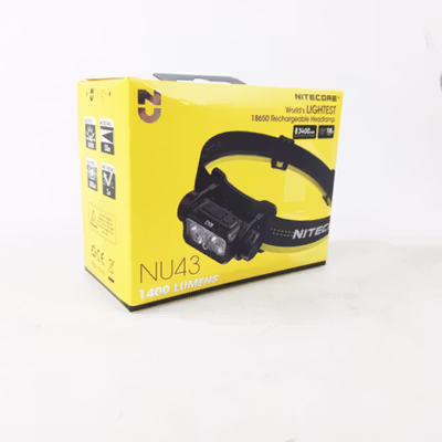NITECORE Senter Kepala Headlamp LED IP68 1400 Lumens - NU43 - Black — gambar 5