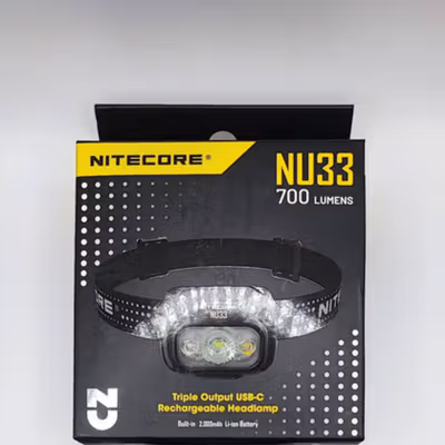 NITECORE Senter Kepala Headlamp LED IP66 700 Lumens - NU33 - Black — gambar 5