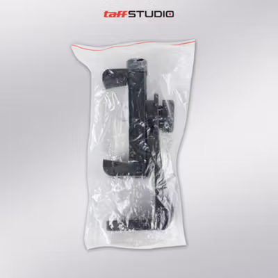 TaffSTUDIO Universal Smartphone Clamp 1/4 Screw Mount - C4 - Black — gambar 5