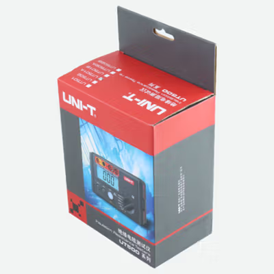 UNI-T Digital Insulation Resistance Voltage Tester 100-1000 V - UT501A - Black — gambar 5