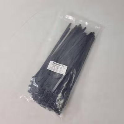 TaffGUARD Kabel Ties Zip Cable Organizer Reusable 8x250mm 100 PCS - NL816 - Black — gambar 5