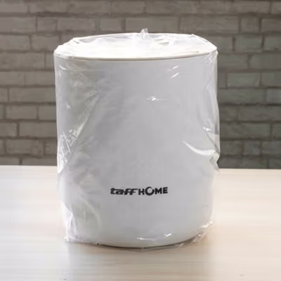TaffHOME Tempat Sampah Fashion Trash Bin High Pressing Type Size L - TG3390 - White — gambar 5