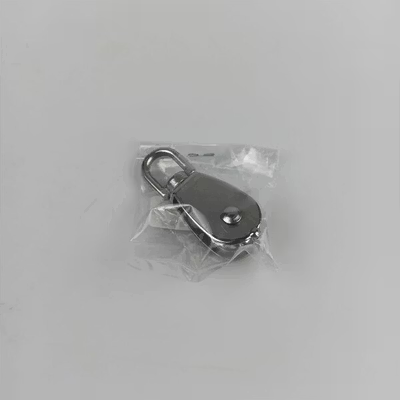 Taffware Katrol Kerekan Mini Serbaguna Swivel Pulley Stainless Steel M15 - Silver — gambar 5