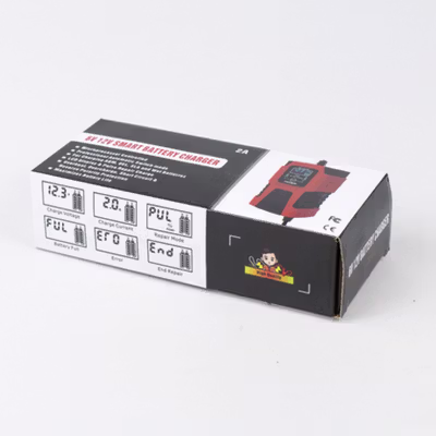 FOXSUR Charger Aki Mobil Motor Intelligent Battery Charger 6V/12V 2A - FBC061202D - Orange — gambar 5