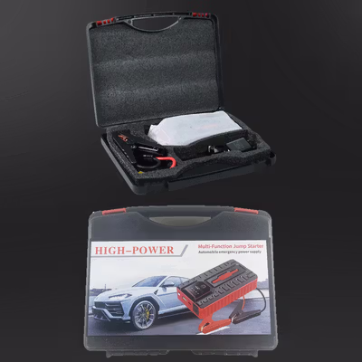 JXIANG POWER Jump Starter Standard Power Bank Senter USB 12V 10000mAh - JX57 - Black/Red — gambar 5