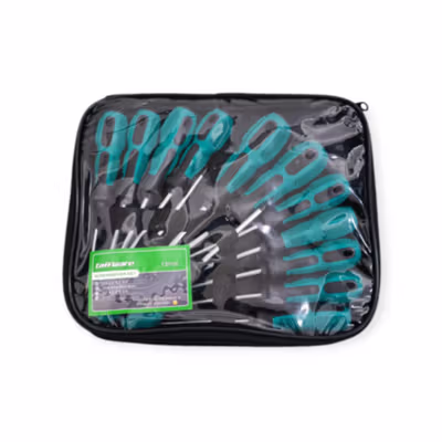 Taffware Obeng Set Torx Screwdriver Bit Household Repair Tools 13 PCS - RL13 - Green — gambar 5