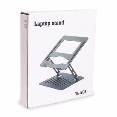 LIEVE Stand Laptop Bracket Tablet Holder Aluminium Kipas Pendingin - YL-902 - Dark Gray — gambar 5