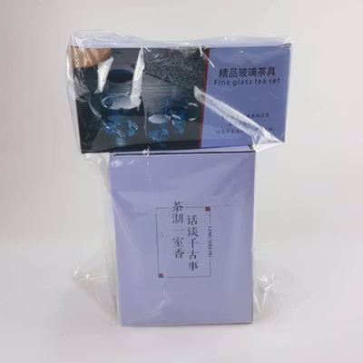 LENG SHUI HU Teko Pitcher Teh Jus Borosilicate Glass 1.8L with 2 Cup - YS-6338 - Transparent — gambar 5