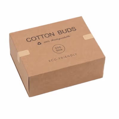 Biode Cotton Buds Bambu Pembersih Telinga Korek Kuping 200 PCS - BD277 - White — gambar 5