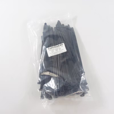 TaffGUARD Kabel Ties Zip Cable Organizer Reusable 8x200mm 100 PCS - NL816 - Black — gambar 5