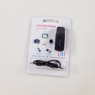 Kebidu Wireless Bluetooth 5.0 USB Receiver Adaptor Car Speaker - ZF169 - Black — gambar 5