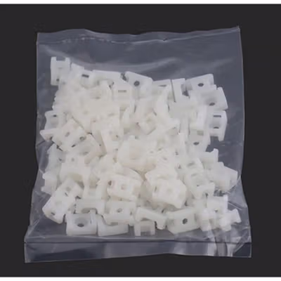 YUEQING Dudukan Kabel Ties Tie Mount Cord Organizer M5 100PCS - HC-2S - White — gambar 5