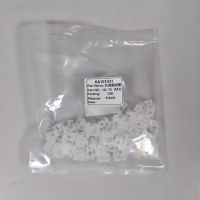 YUEQING Dudukan Kabel Ties Tie Mount Cord Organizer M3 100 PCS - HC-1S - White — gambar 5