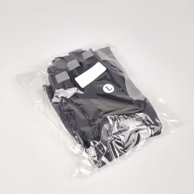 TaffSPORT Sarung Tangan Half Finger Sepeda Gym L - TSTS - Black — gambar 5