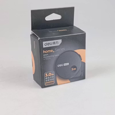 Deli Home Meteran Roll High Precision Self Lock Tape Measure 16mm 3M - HT8316 - Black — gambar 5