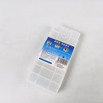 Doublepow Transparent Battery Case for AA 8 Slot - Transparent — gambar 4