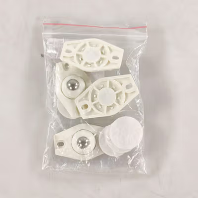 Alloet Alat Angkut Barang Caster Pulley 360 Degrees Wheel 4 PCS - FTS30 - Silver — gambar 5
