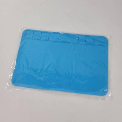 DUETECH Alas Matras Solder Silikon Soldering Heat Resistant 30x20cm - DFUT001 - Blue — gambar 5