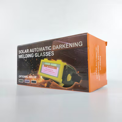 TaffGUARD Kacamata Las Otomatis Auto Darkening Welding Goggles - YZ01 - Black/Green — gambar 5