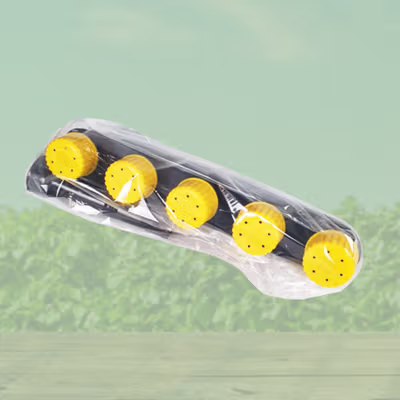 TaffHOME Multi-Head Water Sprinkler Nozzle Kepala Semprotan Air 5 Head - ALS3456 - Black — gambar 5