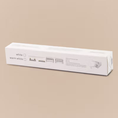 CNP Lampu Tempel Lemari Mini Sensor PIR Cabinet Light Cool White USB - CN-100 - Silver — gambar 5