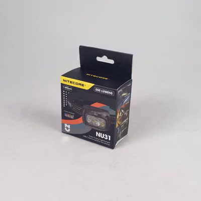NITECORE Senter Kepala Headlamp LED IP66 550 Lumens - NU31 - Gray — gambar 5