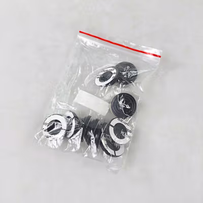 OTOHEROES Silikon Peredam Pintu Mobil Suara Benturan Anti-Shock 10 PCS - HJ-3CM - Black — gambar 5