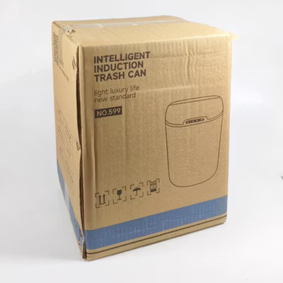 KIMD Tempat Sampah Smart Trash Motion Sensor 16L Versi Baterai - 599 - White — gambar 5