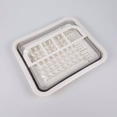 Asy Rak Pengering Dapur Piring Gelas Foldable Collapsible - QW-822 - Gray — gambar 5