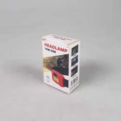 Alloet Senter Kepala Headlamp LED COB Waterproof IPX4 150 Lumens 10W - BL35 - Black — gambar 5