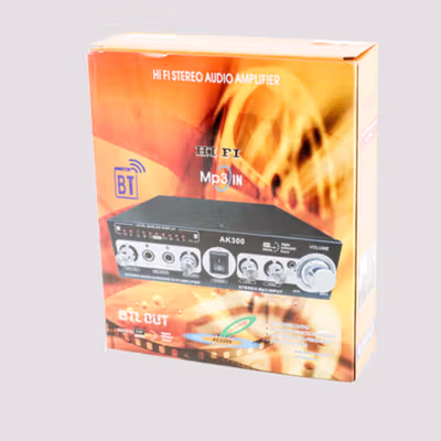 WXF Audio Bluetooth Amplifier KTV Karaoke - AK300 - Black — gambar 5