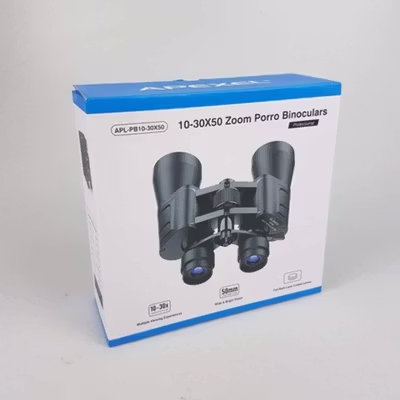 APEXEL Teropong Zoom Porro Binoculars High Power 10-30x50 - APL-PB10-30X50 - Black — gambar 5