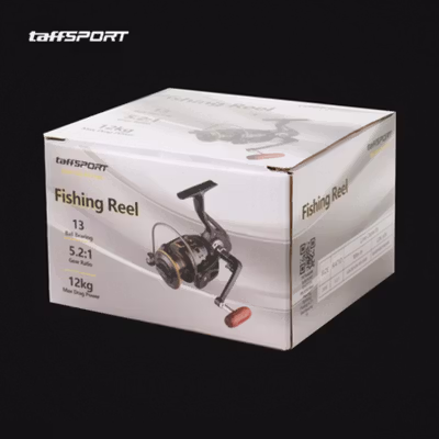 TaffSPORT GHOTDA Reel Pancing Spinning Fishing Reel 5.2:1 2000 - BK2000 - Gun Black — gambar 5