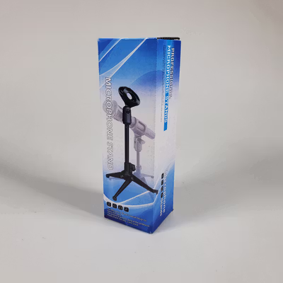 TaffSTUDIO Stand Mikrofon Desktop Microphone Holder Adjustable Height - BM-03 - Black — gambar 5