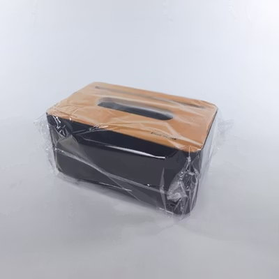 TaffHOME Kotak Tisu Kayu Tissue Box dengan Holder Smartphone - ZJ008 - Black — gambar 5