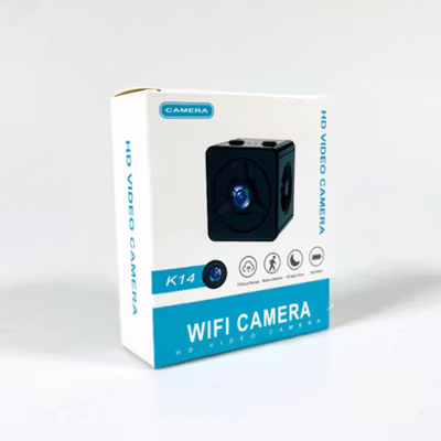 ZUIDID Mini WiFi IP Camera CCTV IR Sensor HD - K14 - Black — gambar 5