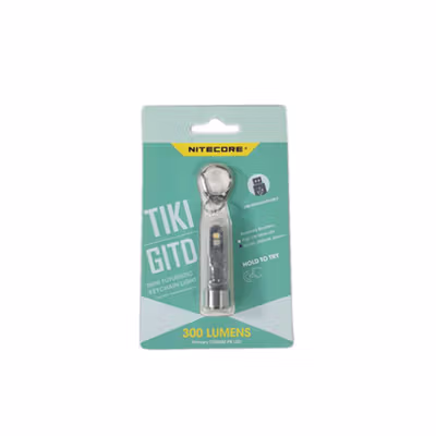 NITECORE Senter LED OSRAM P8 Rechargeable Waterproof IP66 300 Lumens - TIKI GITD - Green — gambar 5